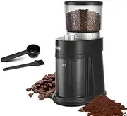 ABDULWEN Electric Burr Coffee Grinder - 120W Adjustable Burr Mill Coffee Bean Grinder with 31 Grind Settings - Coffee Grinder for Espresso Drip Coffee and French Press - 2-12 Cup Capacity