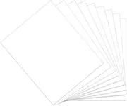 LITKO Plasticard Variety Pack (9) - 8x10inch Styrene Sheets for Model Building and Crafting