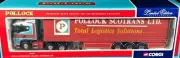 Corgi 76401 Scania Curtainside Semi-Truck - POLLOCK Scotrans 1/50 MIB