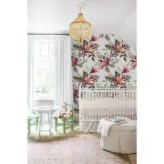 Flowers spring removable Wallpaper mural Self Adhesive Peel & Stick floral