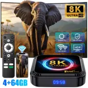 Android 13 HK1 Smart TV Box 5G Quad Core 4+64 8K Streaming Media Player