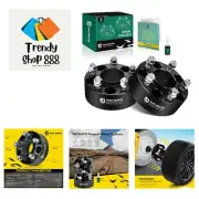 5x4.5 Hub Centric Wheel Spacers 2 Inch Compatible with Ford, Lincoln & Mercur...