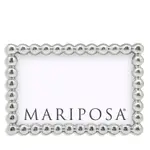 Mariposa Baubles White Picture Frame, 4 x 6