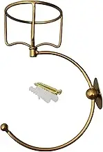 Towel Holder - Towel Hook for Bathroom Wall - Wall Mounted Kitchen Hanger Rustic Handtowel Ring for Living Room, Bag & Small Vase