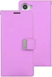 Samsung Galaxy S24 Compatible Case Cover with Rich Diary - Purple