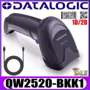 Datalogic QuickScan QW2520-BKK1 Handheld 1D/ 2D Barcode Scanner Reader USB Kit