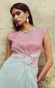 [Lizzie Fortunato] Cabana Necklace In Cactus Rose