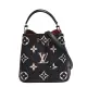 【Louis Vuitton 路易威登】M45497經典N☆ONO☆ MM Empreinte壓花牛皮手提/斜背水桶包(黑色)