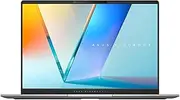 [ASUS] Vivobook S 14 OLED Slim Laptop, AMD Ryzen AI 9 365(10 Cores), 24GB, 1TB SSD, Customizable RGB Keyboard, Cool Silver, M5406WA-AH94