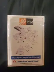 Home Depot Pro Lithonia Lighting Playing Cards Sealed
