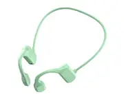 Bluetooth-compatible 5.0 Earphone Ear Hook Bone Conduction Waterproof Wireless Sports Headphone for Mobile Phone - Green