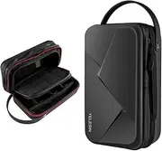 TELESIN Large Carrying Case for GoPro Max Mini Hero 11 10 9 8 7 6 5 4 3, Osmo Pocket Action, Insta 360 One R, Protective Travel Bag for Camera Accessories