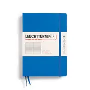 Notebook Hardcover, Ruled, 251 Pages (Sky) - A5
