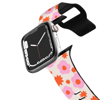 Apple Watch Series 7-9 (41mm) Impact Band Flower Bursts by Kristen Peers