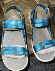 Keen Sea Moss Elle Backstrap Sandals YOUTH Size 6 1027309