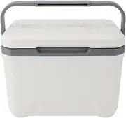 Insulated Portable Cooler, 6L Ice Chest Box Camping Cooler Picnic Cooler Hard Cooler with Heavy Duty Handle for Outdoor Vehicle Camping BBQ Picnic