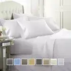 22 Inch Deep Pocket Bed Sheet Set 650 Thread Count Cotton Blend Wrinkle Free
