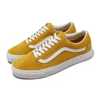 在飛比找momo購物網優惠-【VANS】休閒鞋 Old Skool 黃 白 男鞋 女鞋 