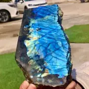 1.1LB Natural Gorgeous Labradorite QuartzCrystal Stone Specimen Healing