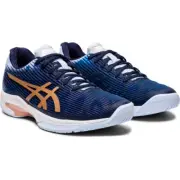 ASICS Solution Speed FF FlyteFoam Shoes 1042A002-413 Peacoat/Rose Gold 9.5 D