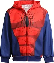 Marvel Avengers Boys' Sweatshirt - Spidey, Spider-Man, Venom, Hulk - Cosplay Hoodie Sweatshirt for Boys (3T-12)