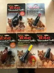 Dakota Yote -5- Call Set -Howler-Super Squeaker-Badlander-Yoter-Squeeze Squaller