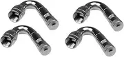 2sets 45 Degree Motorcycle Extension Adapter Car Scooter Bike Valve Adapter 2pcs*2