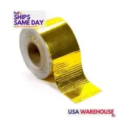 Design 10397, One Gold Laminated Glass Cloth Reflect-A-Gold Heat Barrier 2In X 3