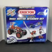 Erector Meccano SPECIAL EDITION DUAL MOTOR 50 MODEL DESIGNER SET 3V & 6V MOTORS