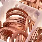 280Pcs O-Rings Gasket Kit Copper Washer Assortment Set 12 Sizes Round Flat*/