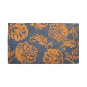Coir Door Mat Entryway Floor Mats with Non Slip PVC Backing Indoor Outdoor Mat