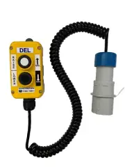 Two Button Control handset with 3 Pin Plug compatible with Del Tail Lifts 72673