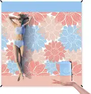 WIWIGO Beach Blanket Sandproof Extra Large Beach Mat Adults Waterproof Quick ...