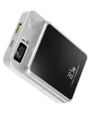 Fresh Fab Finds 2-In-1 White Magnetic Wireless Power Bank