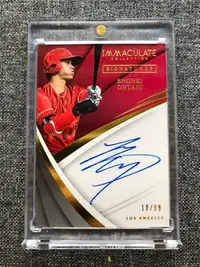 在飛比找Yahoo!奇摩拍賣優惠-大谷翔平 2018 Panini Immaculate Sh