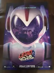 SDCC 2018 THE LEGO MOVIE 2 EMBOSSED HEAVY 19 7/8 x 13 3/8 POSTER EXCLUSIVE RARE