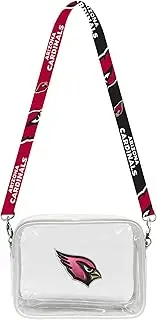 Littlearth Arizona Cardinals NFL Clear Fanny Fan Purse