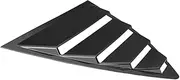 iplusmile 1 Pair Car Shutter Rear Window Blinds for Lightweight Side Vent Louvers Easy Installation Distinctive Look Protects Vehicle Window Gloss Black