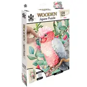 128pc Puzzle Master Kids/Children Wooden Jigsaw Puzzle Series 4 Galah 12y+
