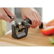 Smith's Sharpeners Pull-Thru Knife/Scissors Sharpener Coarse Blades Ceramic Rods