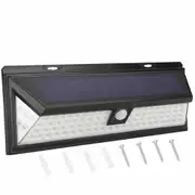 2 pcs 118 LED Solar Motion Sensor Light Outdoor Garden Security Lamp Floodlight