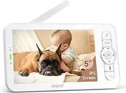 ARENTI Screen2-No Light, Parent Unit B2 Camera, Replacement Unit, 5-Inch Wireless Baby Monitor Display