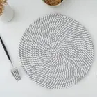 Bohemian Farmhouse Placemats Dining Table Decor Heat Resistant Coasters Set