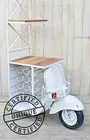 VESPA SCOOTER BAR WINE RACK RETRO DISPLAY CABINET BUFFET VINTAGE VESPA BODY