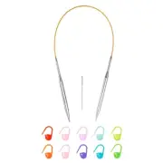 10 Gauge Knitting Circular Needle 16 Inch with Needle & Stitch Markers