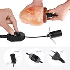E14 Salt Lamp Power Cord Dimmer ON/OFF Button Blub Holder Socket For Himalayan