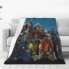 Transformers Movie Soft Warm Flannel Throw Blanket for Couch Bed Chair Sofa Gift
