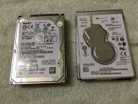 在飛比找Yahoo!奇摩拍賣優惠-二手HGST /Seagate 2.5吋筆電硬碟1TB 無壞