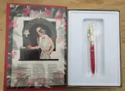 New 1996 Triumph Sheaffer Holiday Originals "The Holly Pen" Ball Point
