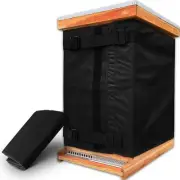 Winter Bee Hive Wrap for 8 and 10 Frame Hives, Adjustable Beehive Wrap Beekee...